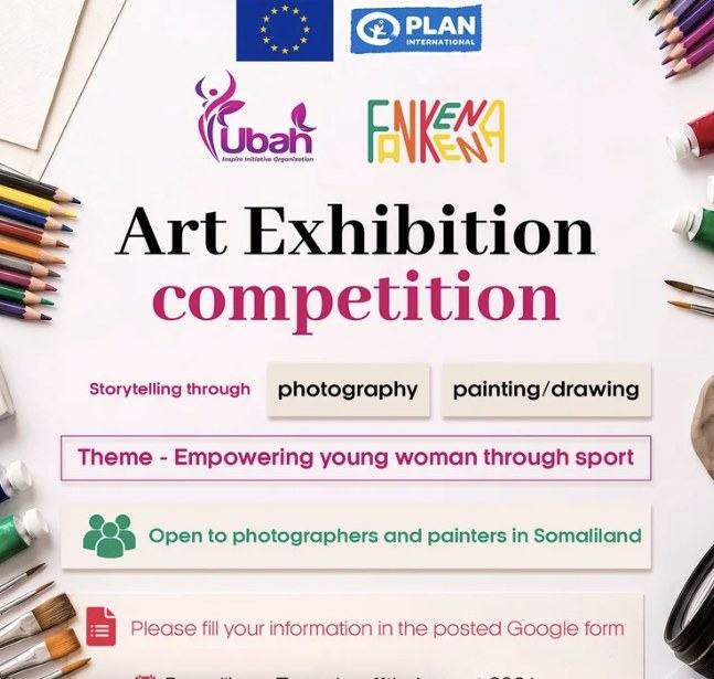Art Exhibition Competition poster