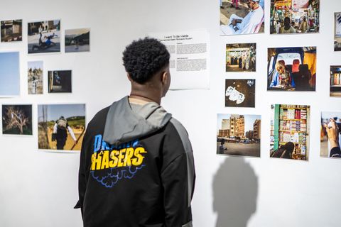 Visitor at Lens through Legacy
